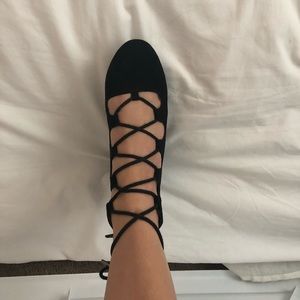 Black Block Heels